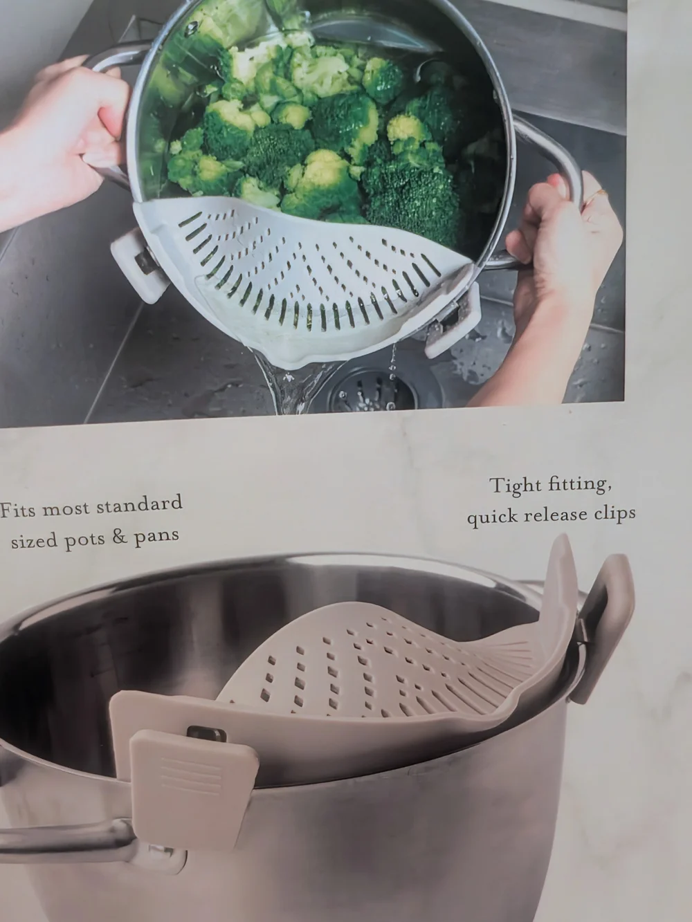Everyday Kitchen Strainer & Knife Set
